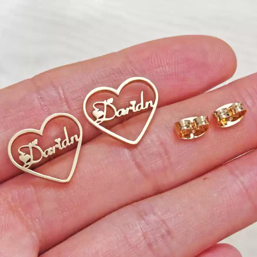 SoulName Stud Earrings