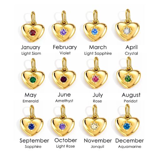 Mix & Match Birthstone Charm