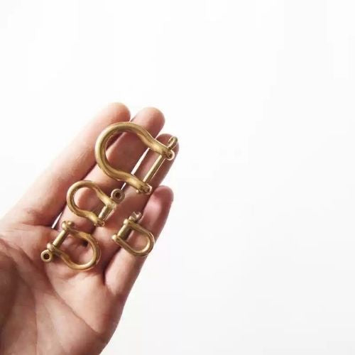 Vintage Brass Keychain Holders