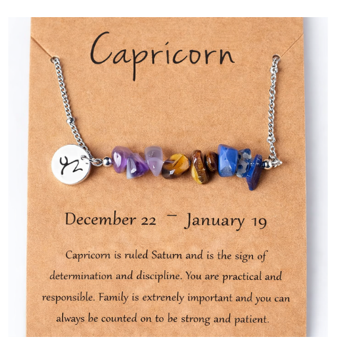Zodiac Energy Necklace