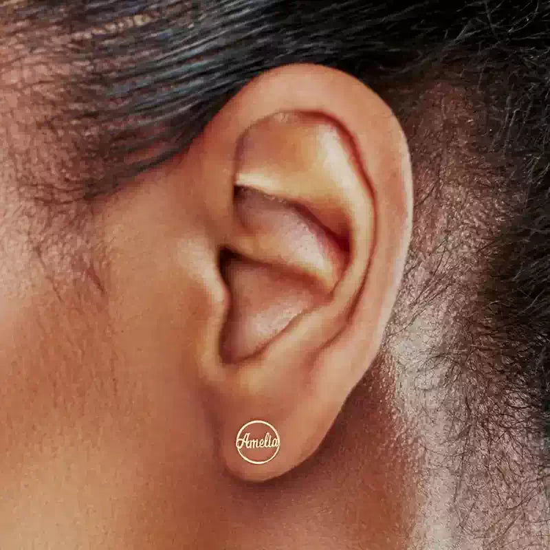 SoulName Stud Earrings