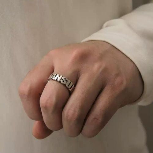 Silvora Name Rings