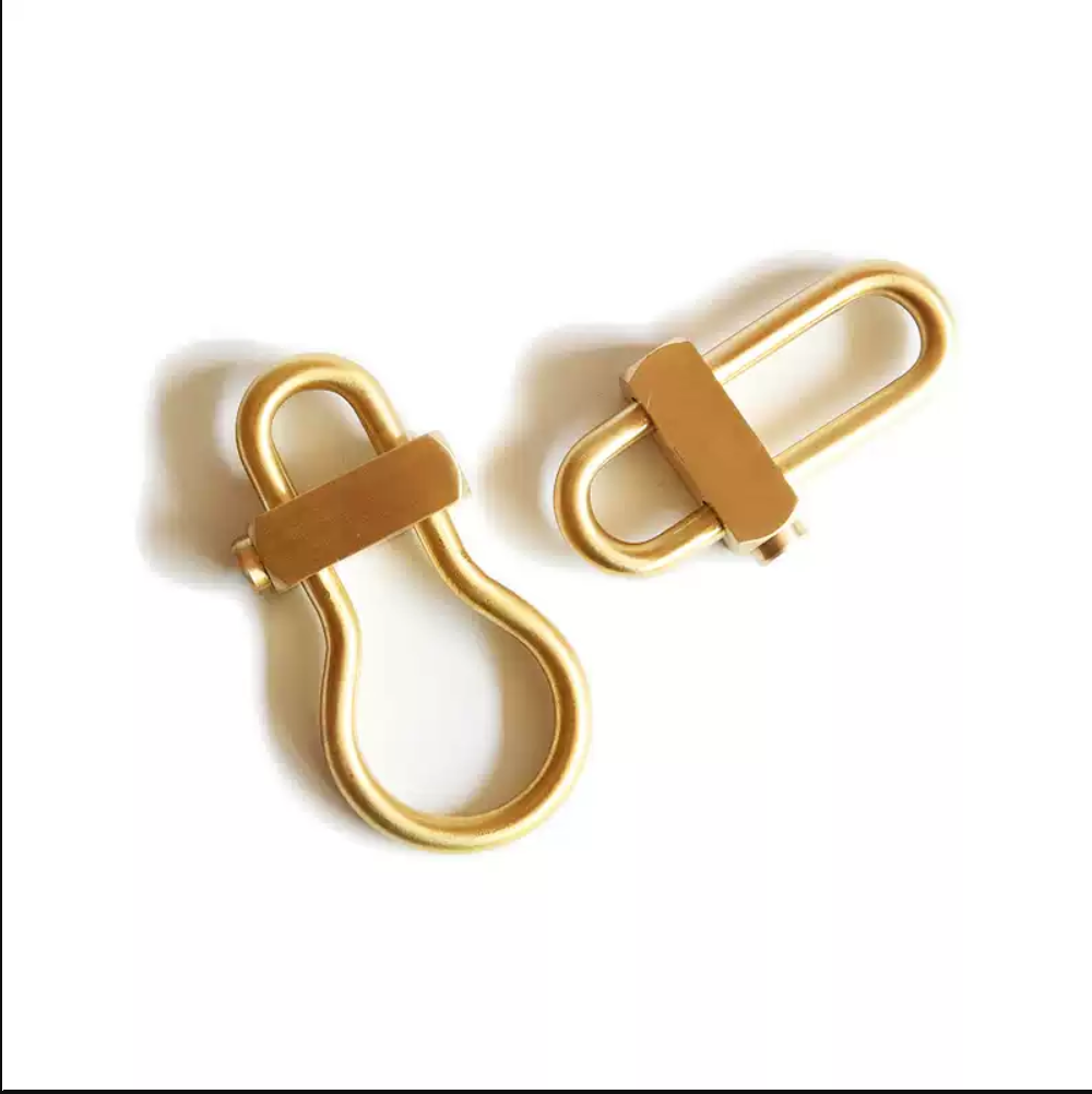 Vintage Brass Keychain Holders