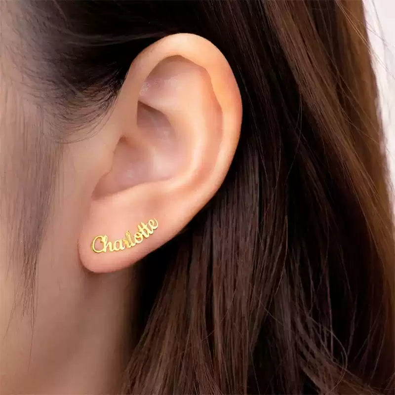 SoulName Stud Earrings