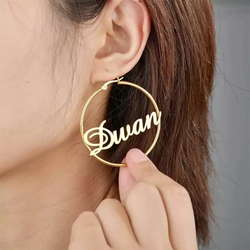 SoulName Drop Earrings