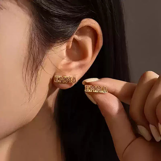 SoulName Stud Earrings