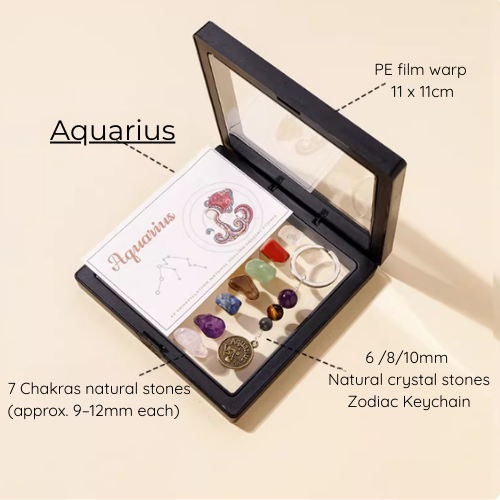 Zodiac Energy Keychain