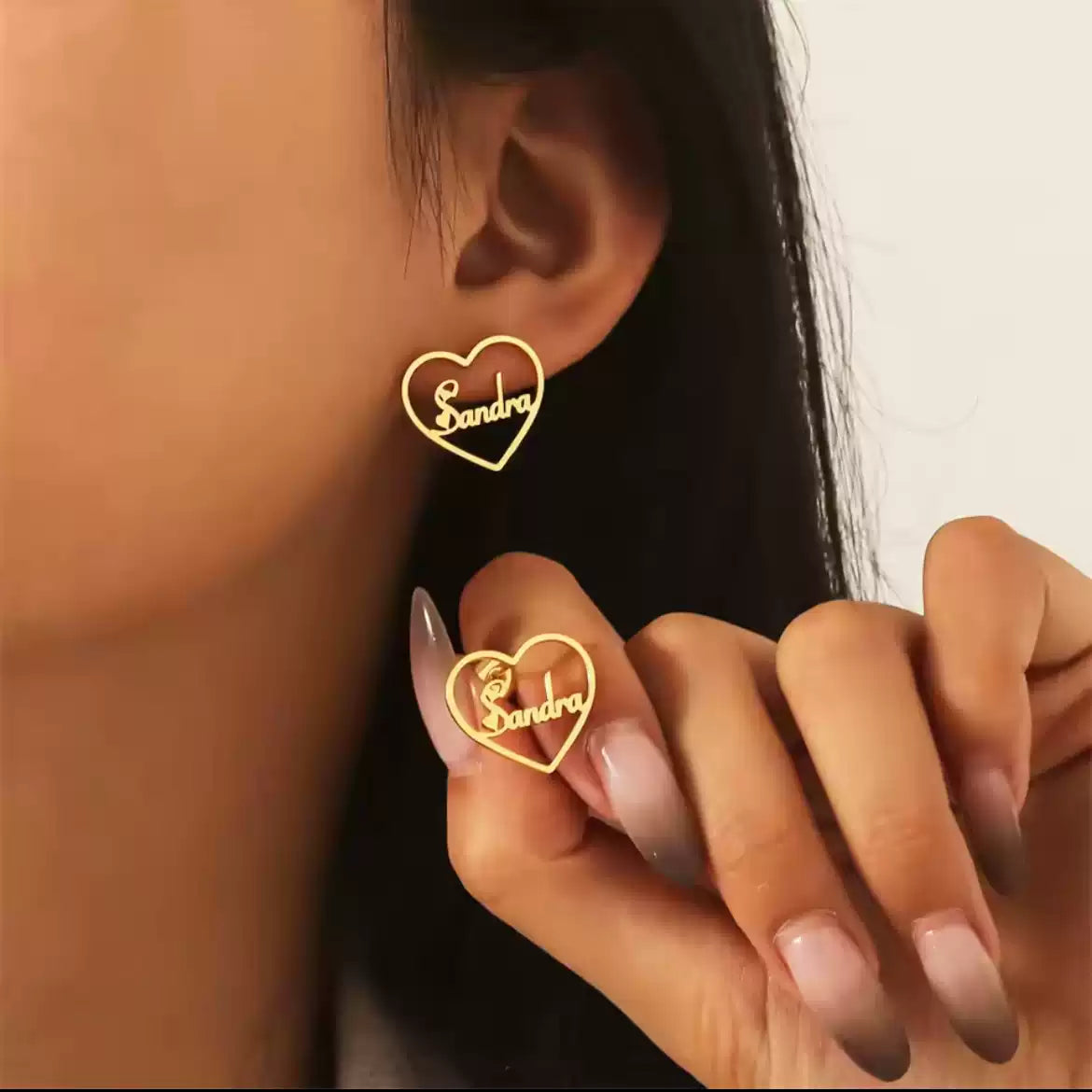 SoulName Stud Earrings