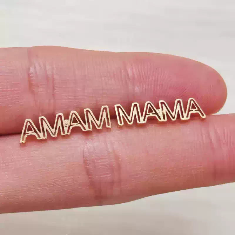SoulName Stud Earrings