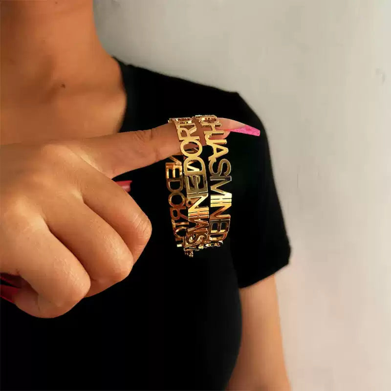 SoulName Drop Earrings