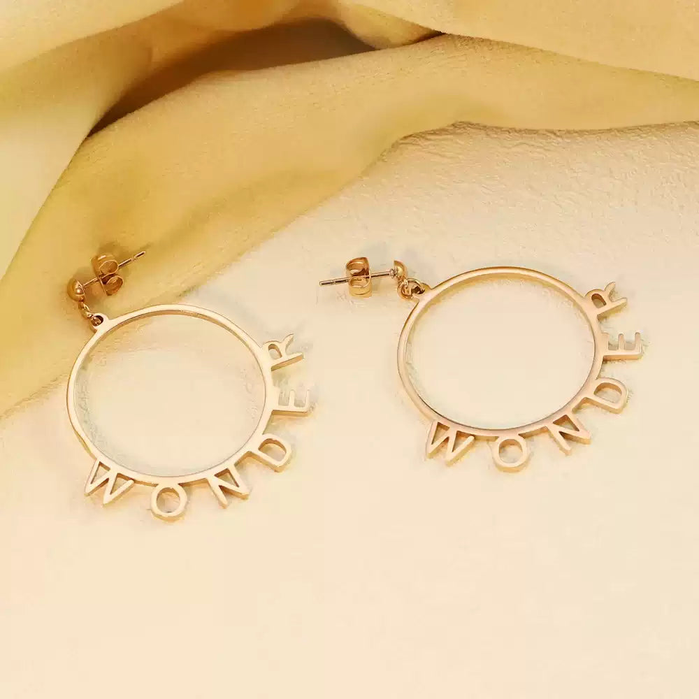 SoulName Drop Earrings