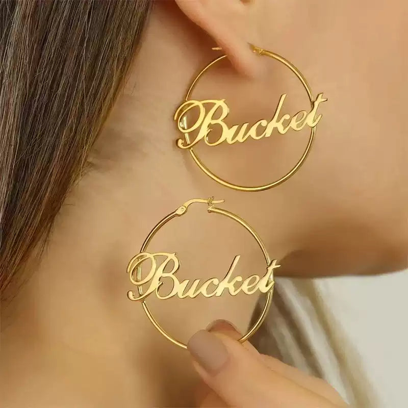 SoulName Drop Earrings