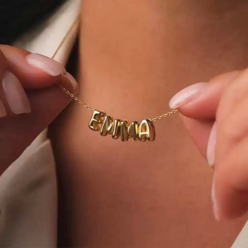 Mix & Match Vintage Bubble Letters