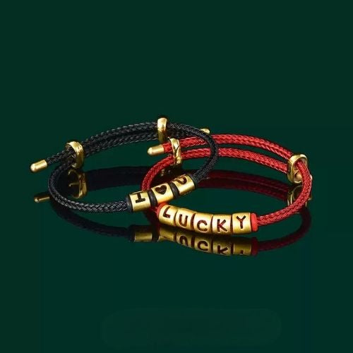 Mix & Match Golden Initial Cable Bracelet
