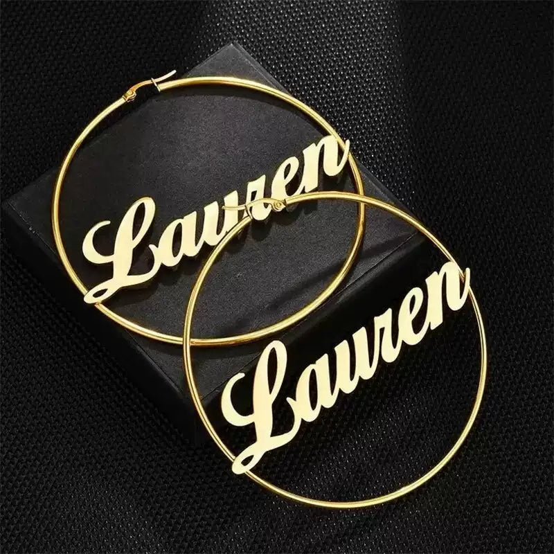 SoulName Drop Earrings