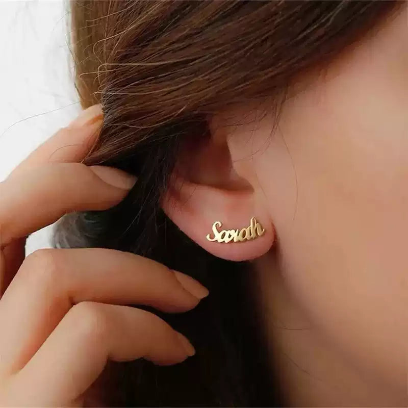 SoulName Stud Earrings
