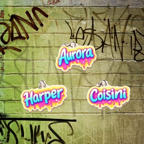 Graffiti Keychains