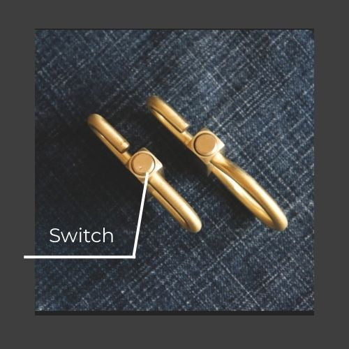 Vintage Brass Keychain Holders