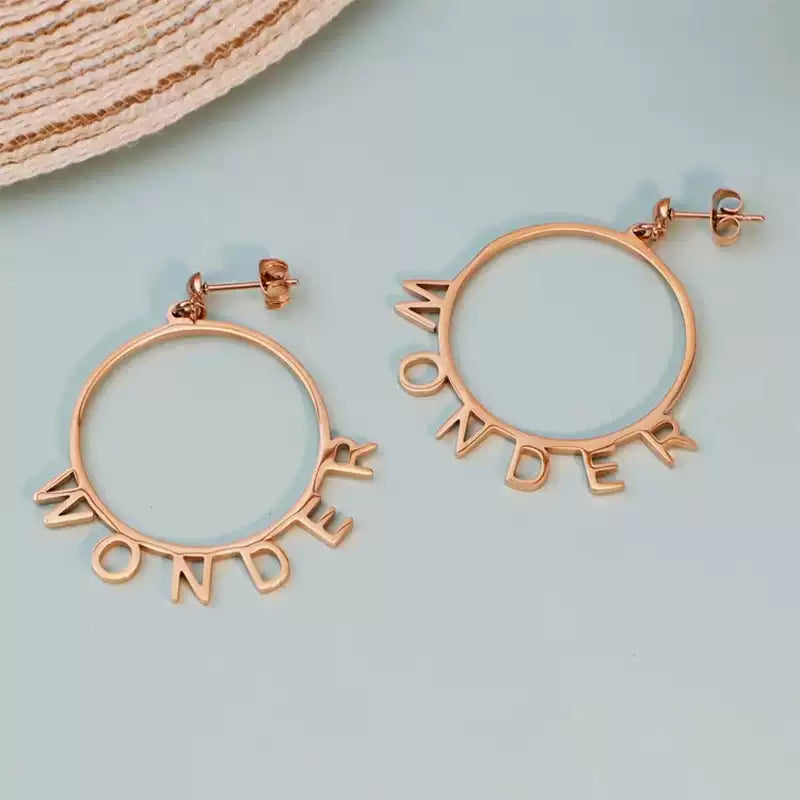 SoulName Drop Earrings