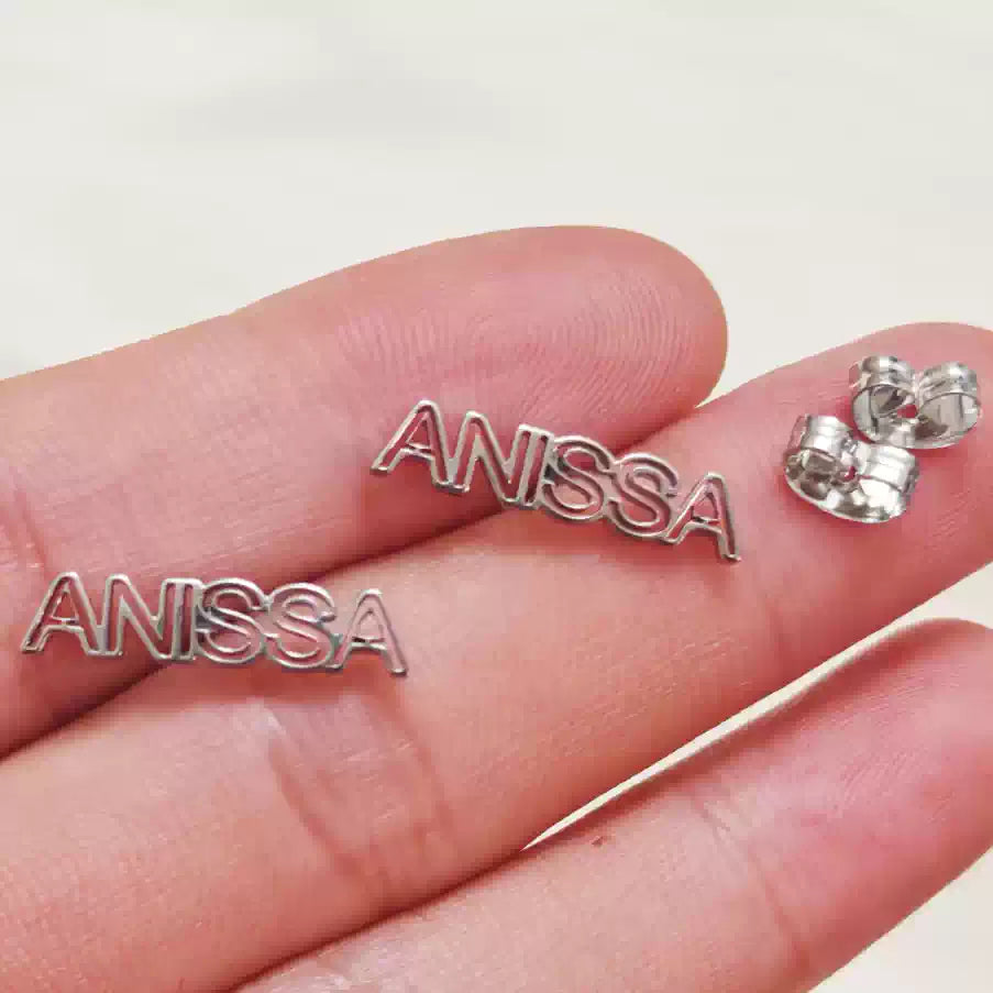 SoulName Stud Earrings