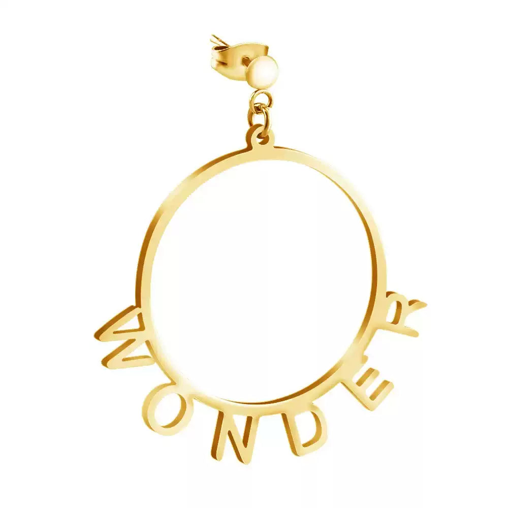 SoulName Drop Earrings