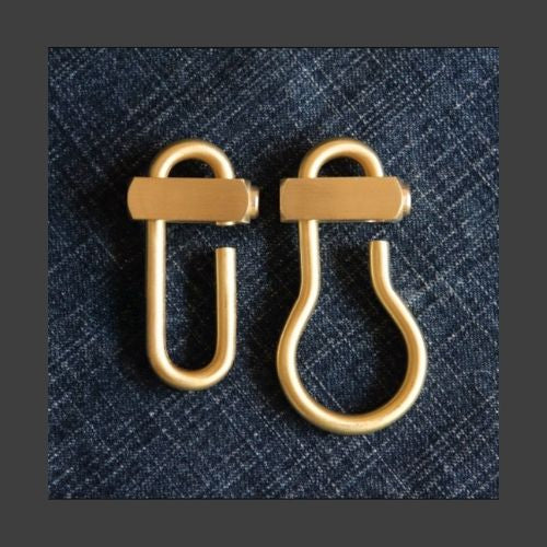 Vintage Brass Keychain Holders
