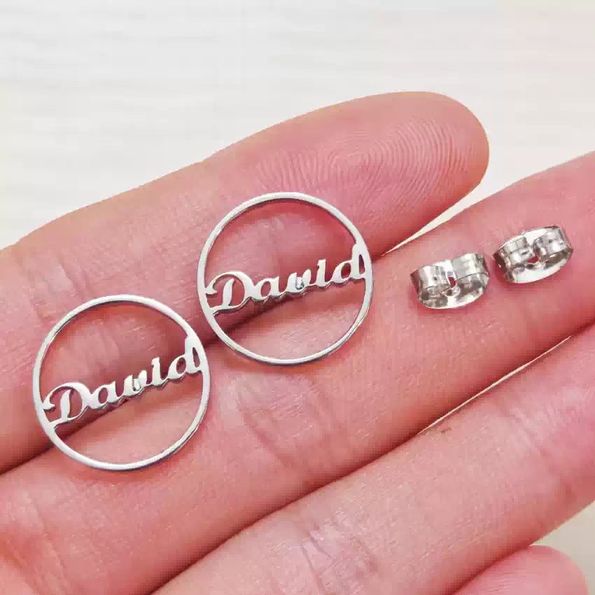 SoulName Stud Earrings