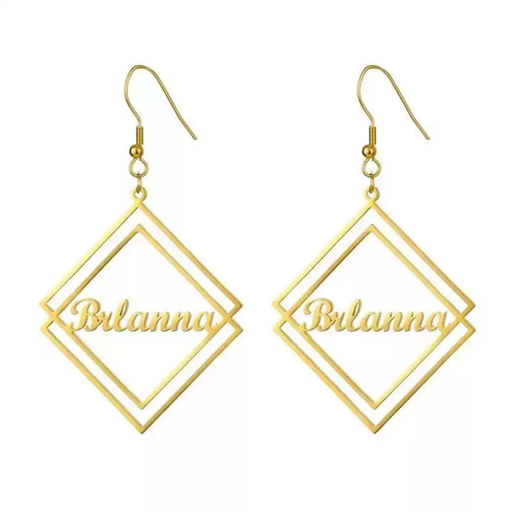 SoulName Drop Earrings