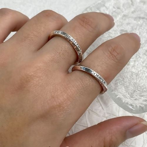Silvora Möbius Ring