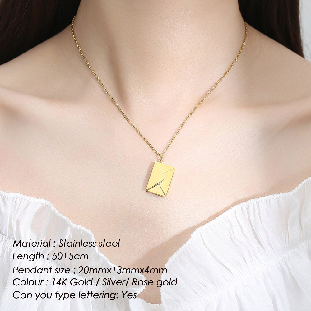 SoulName Envelope Necklaces
