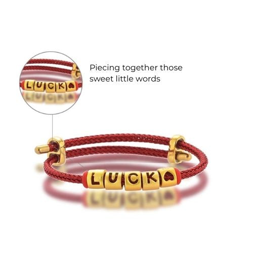 Mix & Match Golden Initial Cable Bracelet