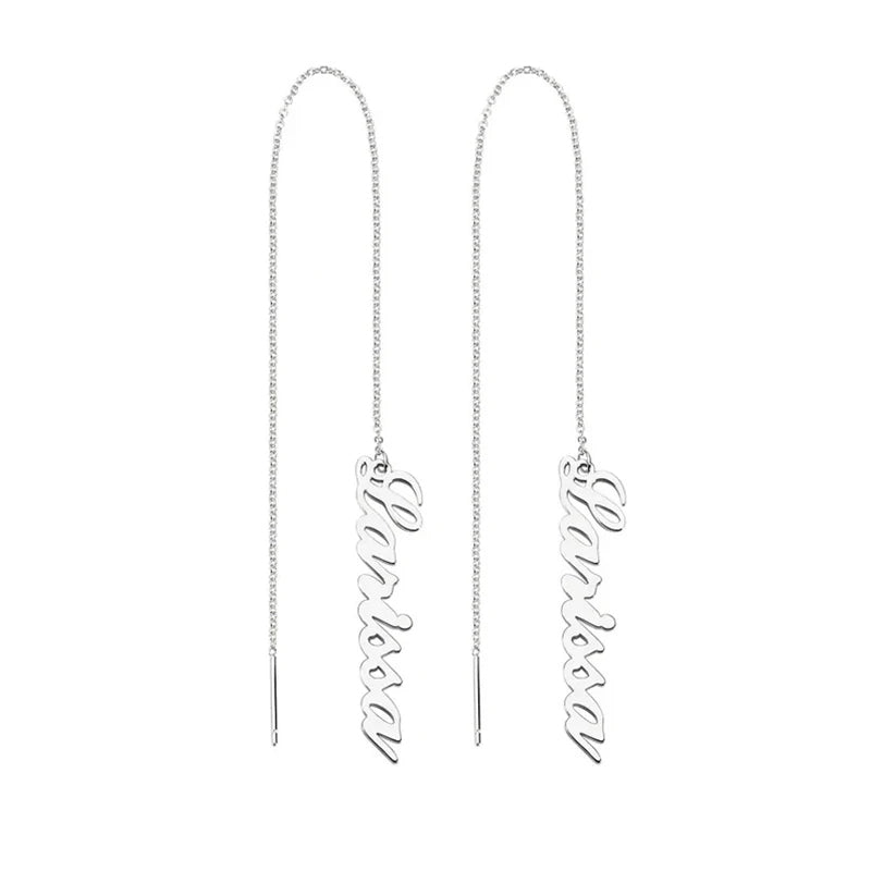 SoulName Drop Earrings