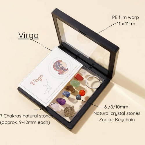 Zodiac Energy Keychain