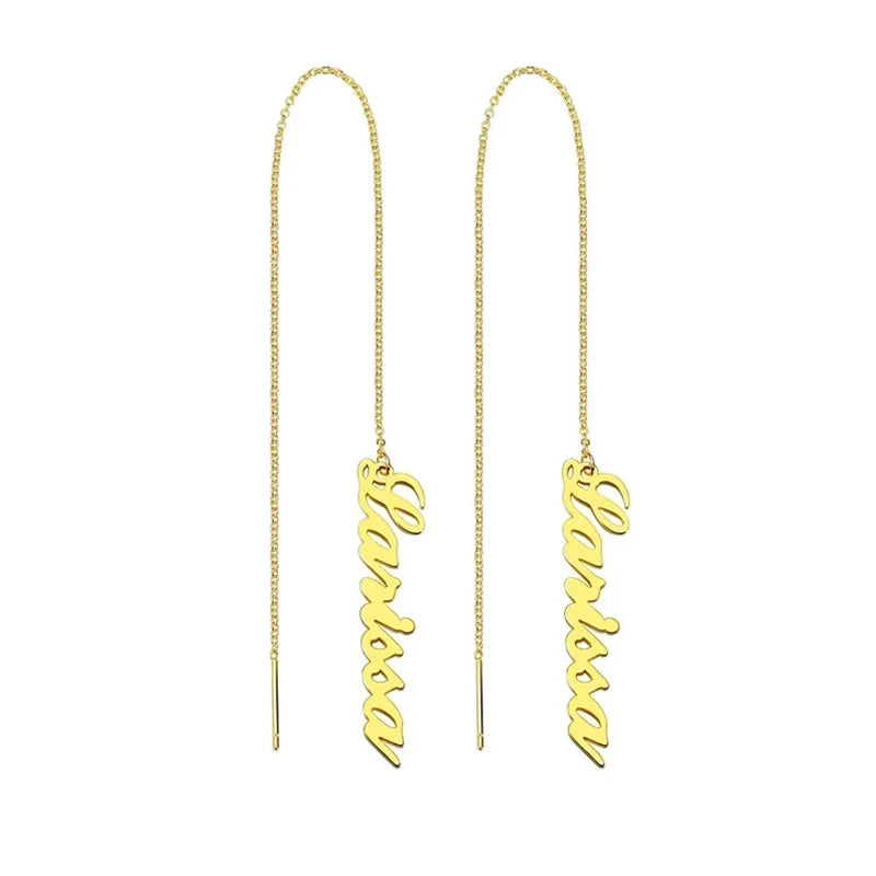 SoulName Drop Earrings