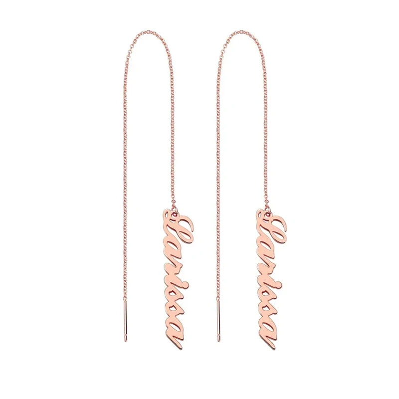 SoulName Drop Earrings