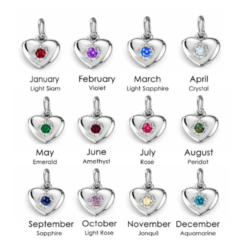 Mix & Match Birthstone Charm