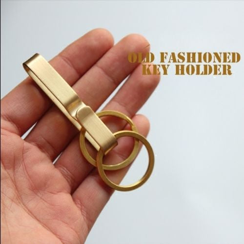 Vintage Brass Keychain Holders