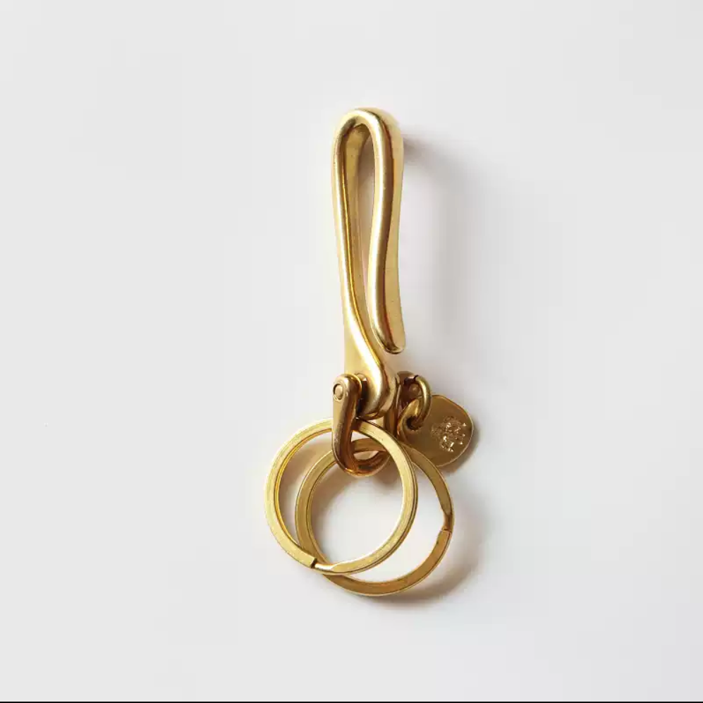Vintage Brass Keychain Holders