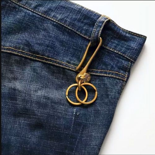 Vintage Brass Keychain Holders