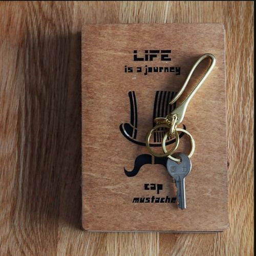 Vintage Brass Keychain Holders