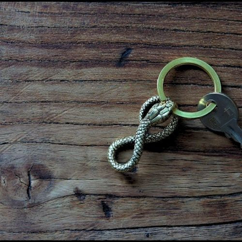 Vintage Brass Keychain Holders