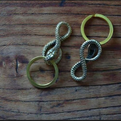 Vintage Brass Keychain Holders