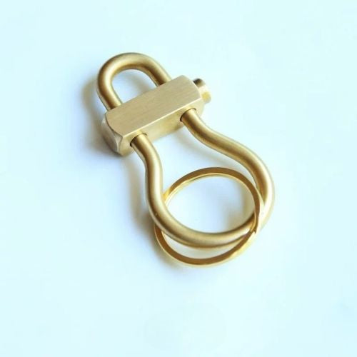 Vintage Brass Keychain Holders