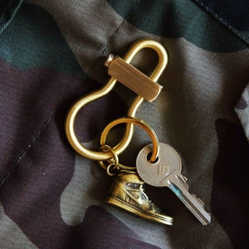 Vintage Brass Keychain Holders