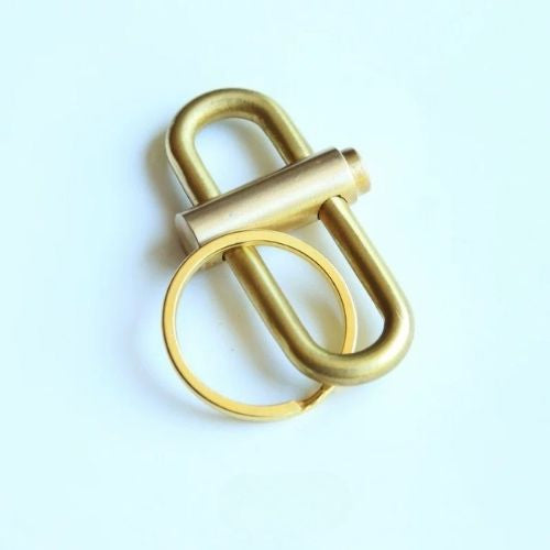 Vintage Brass Keychain Holders