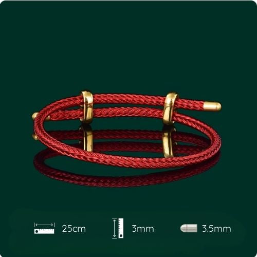 Mix & Match Golden Initial Cable Bracelet