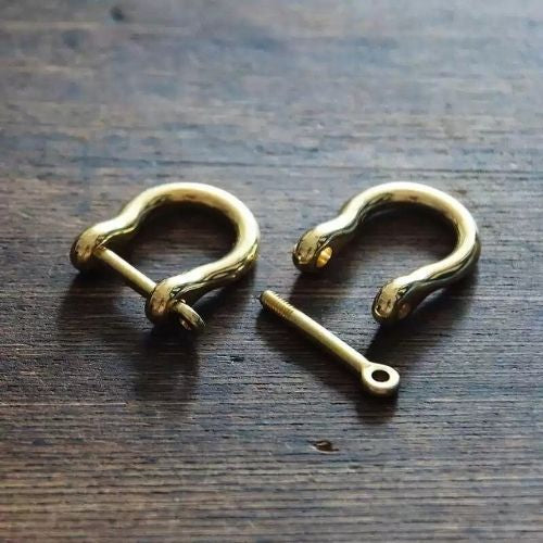 Vintage Brass Keychain Holders