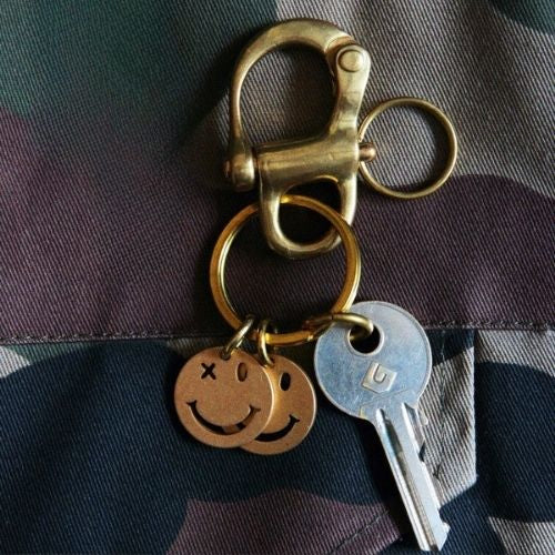 Vintage Brass Keychain Holders