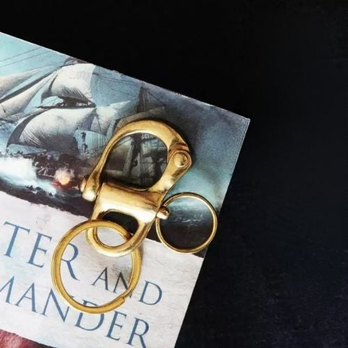 Vintage Brass Keychain Holders