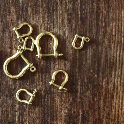 Vintage Brass Keychain Holders